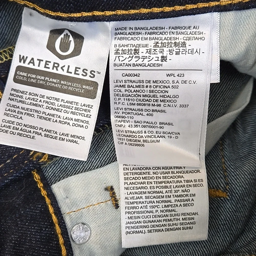 Levis 512 Slim Taper Jeans, Mens 30X30, New With Tags